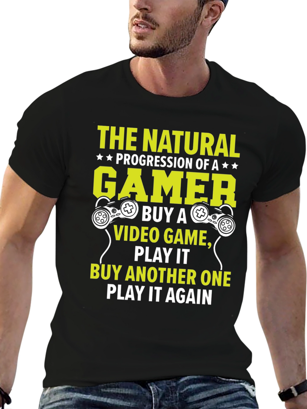 The Natural Progression of a Gamer T-Shirt