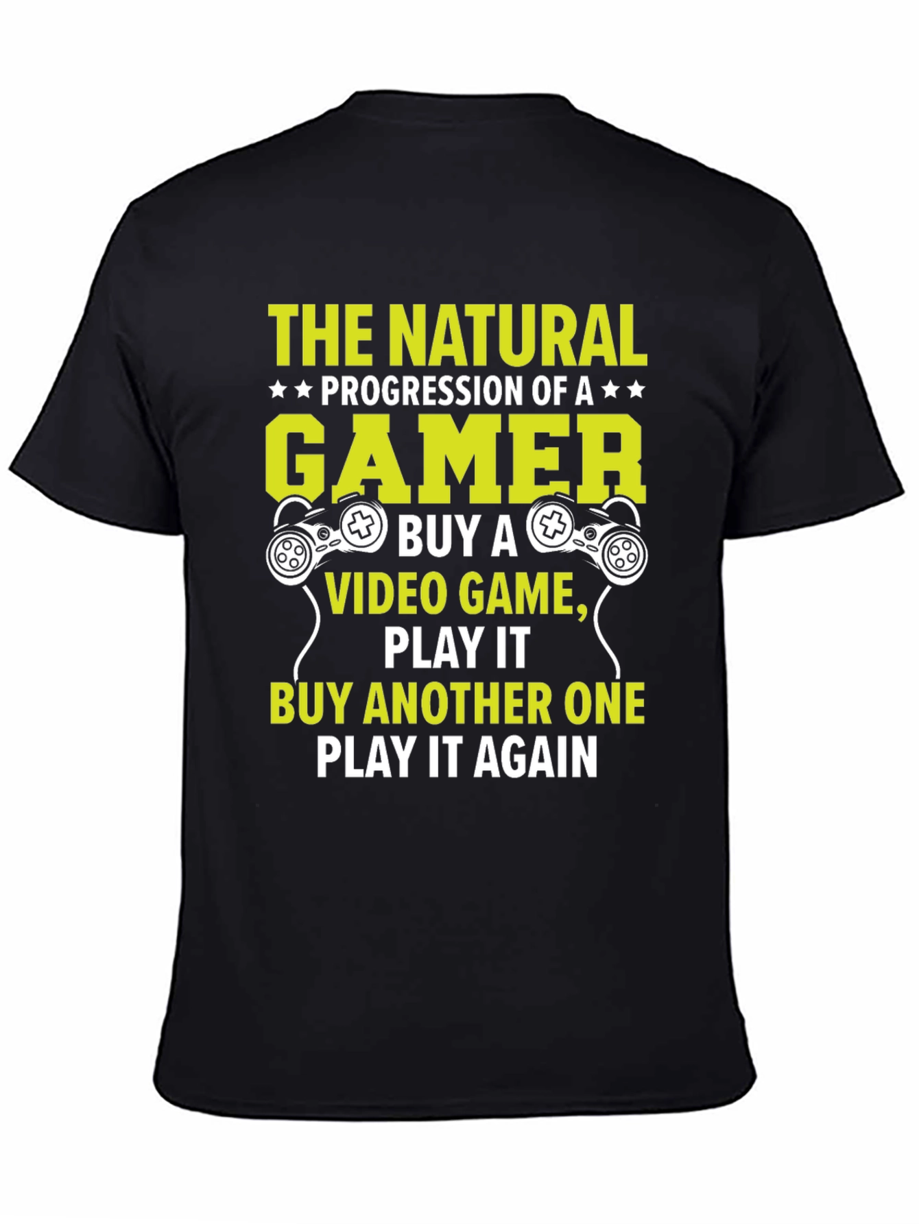 The Natural Progression of a Gamer T-Shirt