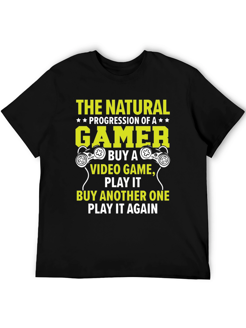 The Natural Progression of a Gamer T-Shirt