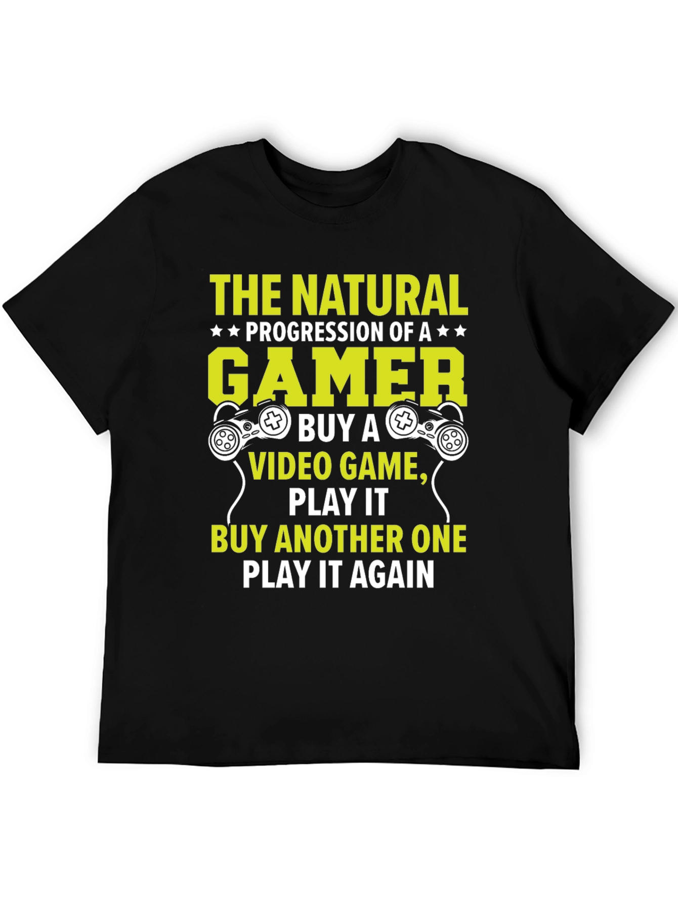 The Natural Progression of a Gamer T-Shirt