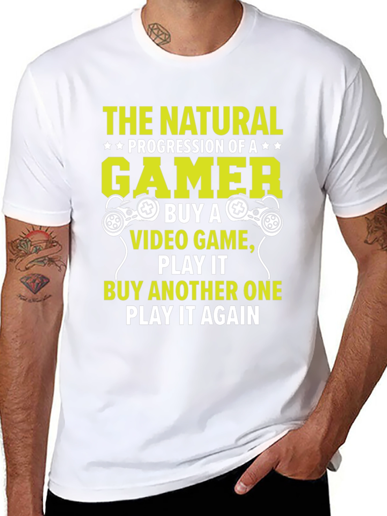 The Natural Progression of a Gamer T-Shirt