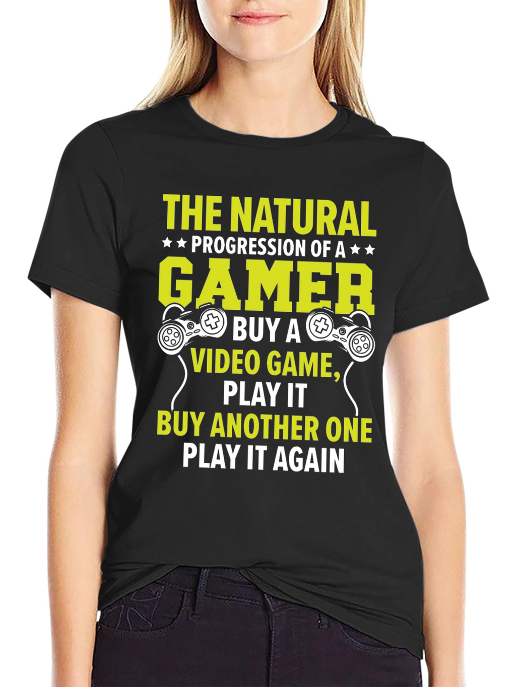 The Natural Progression of a Gamer T-Shirt