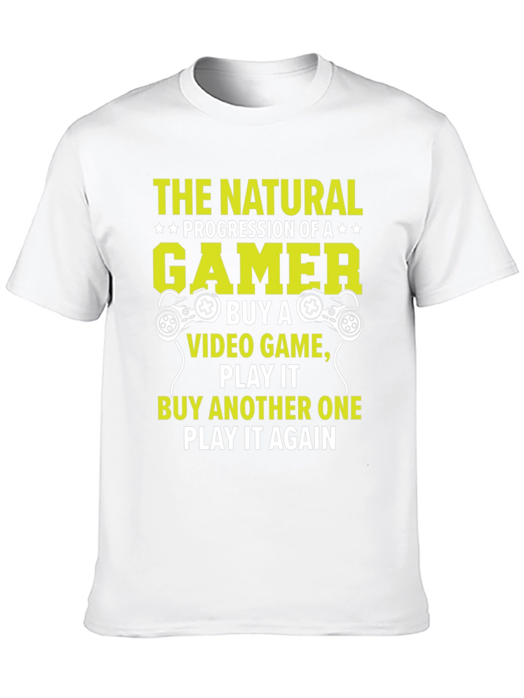 The Natural Progression of a Gamer T-Shirt