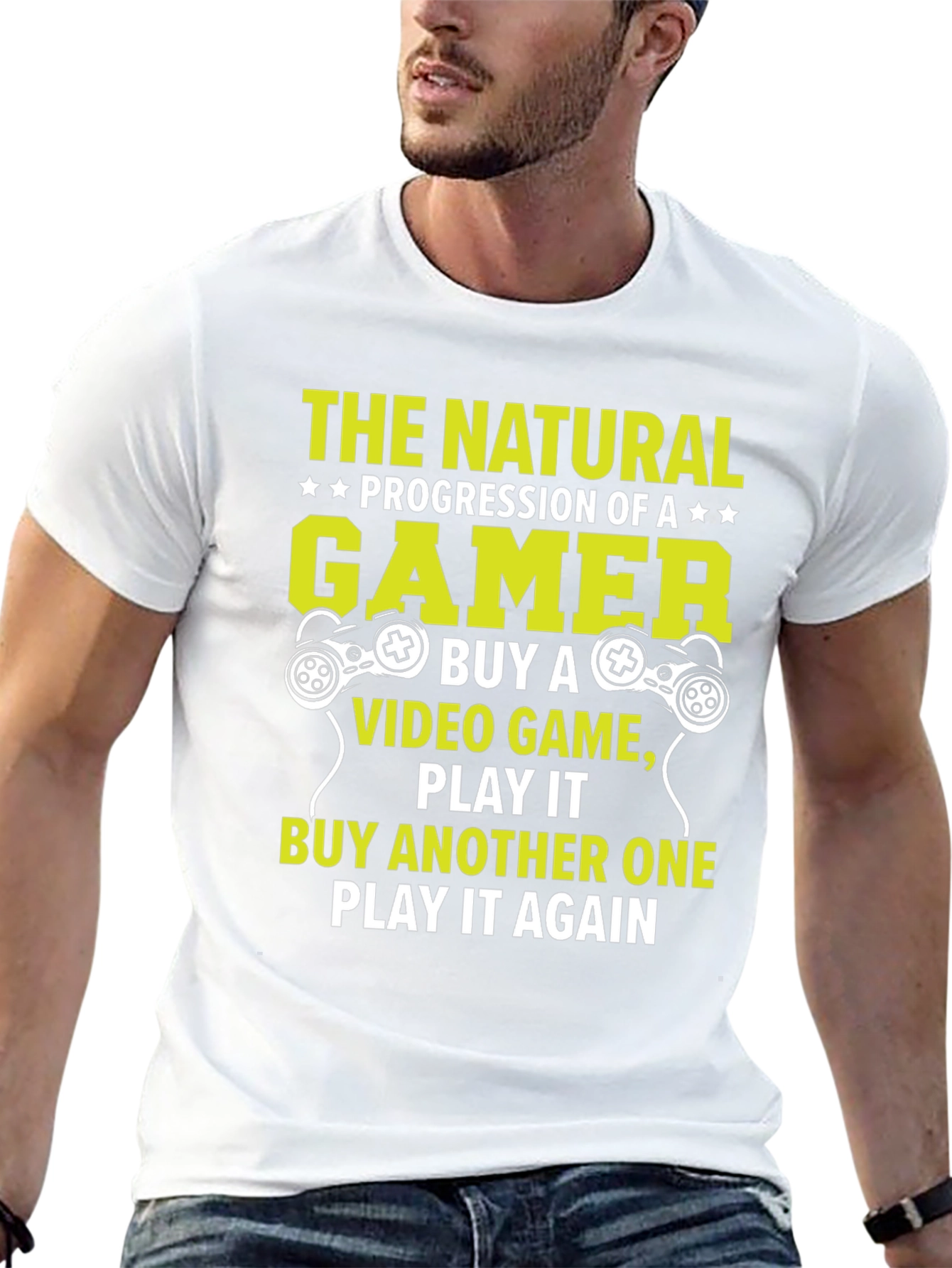 The Natural Progression of a Gamer T-Shirt