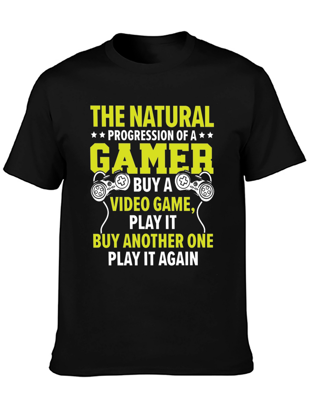The Natural Progression of a Gamer T-Shirt
