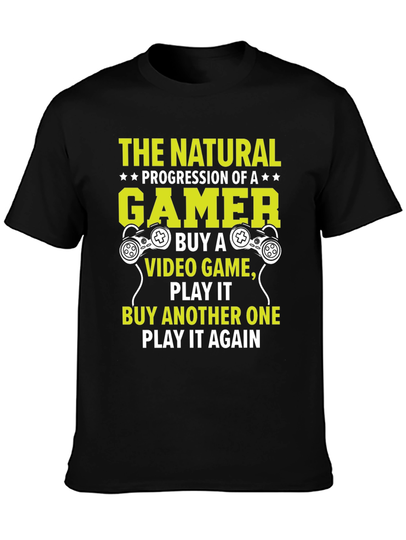 The Natural Progression of a Gamer T-Shirt