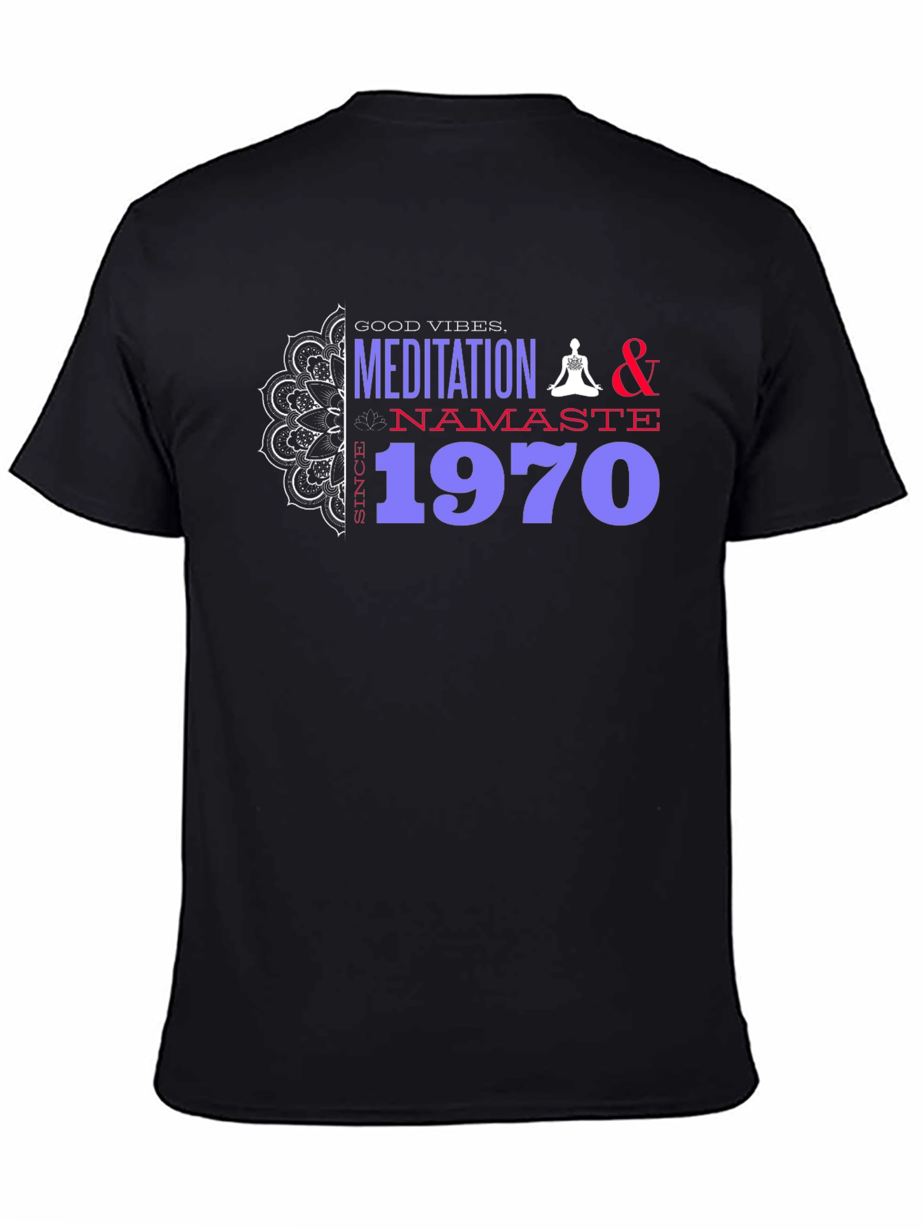 Meditation Namaste 1970 T-Shirt