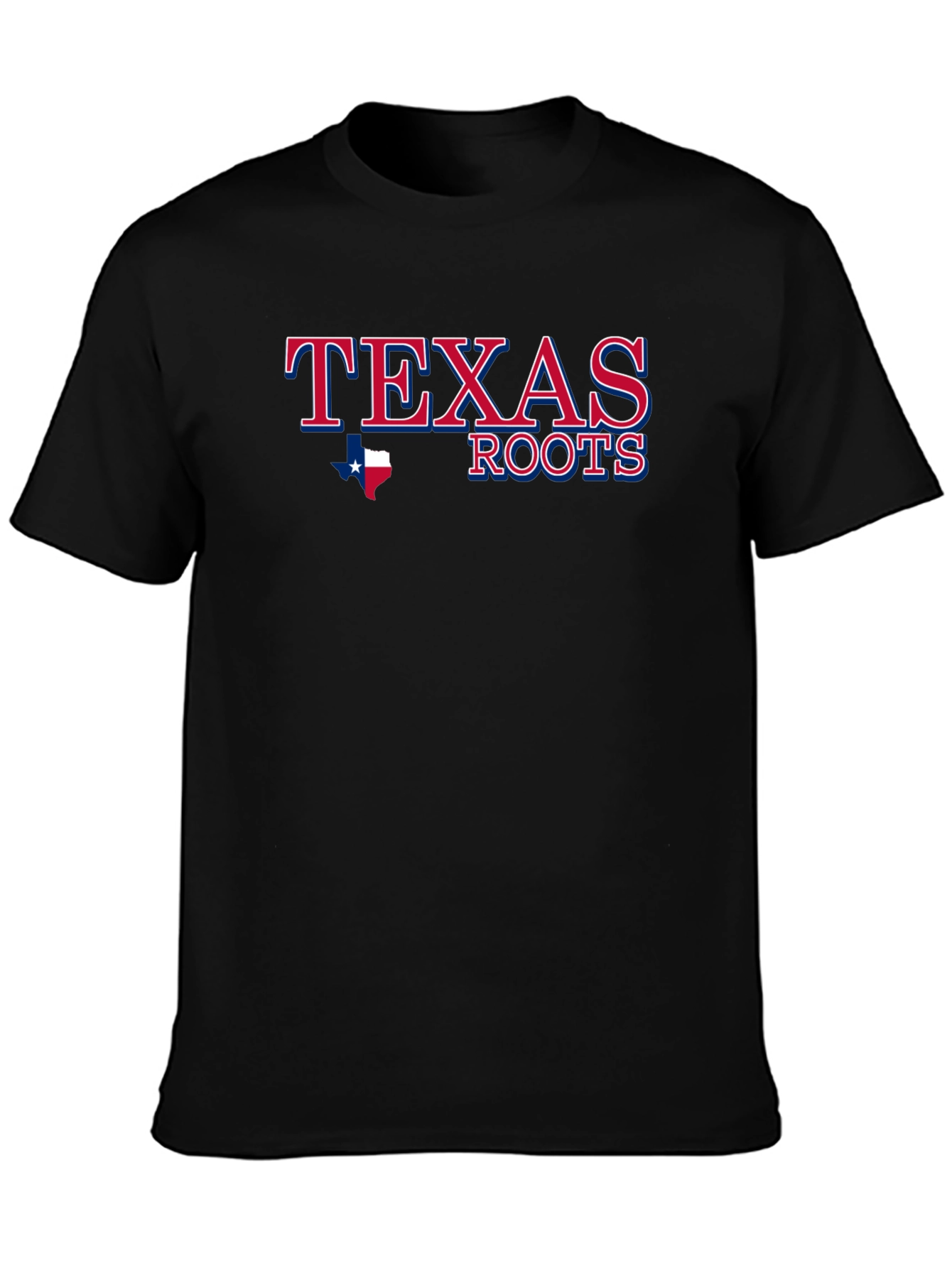 Texas Roots Black T-Shirt