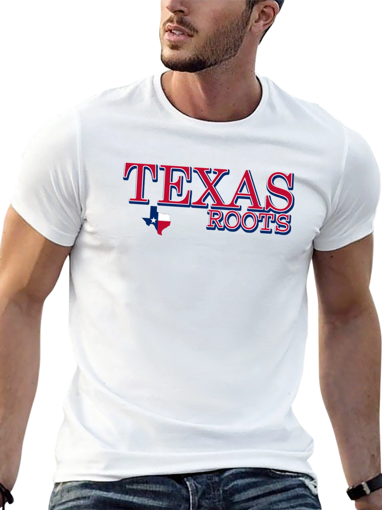 Texas Roots Black T-Shirt