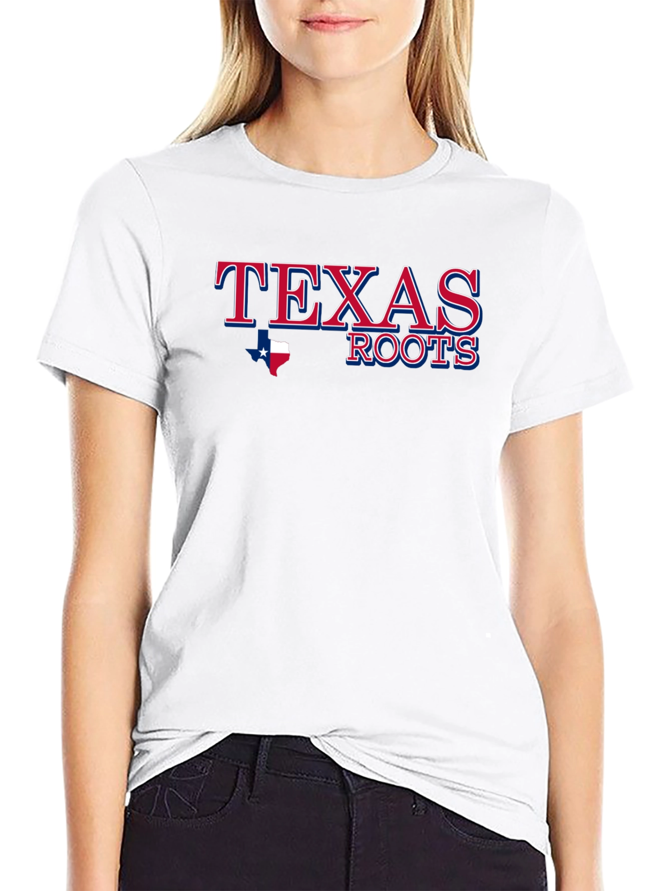 Texas Roots Black T-Shirt