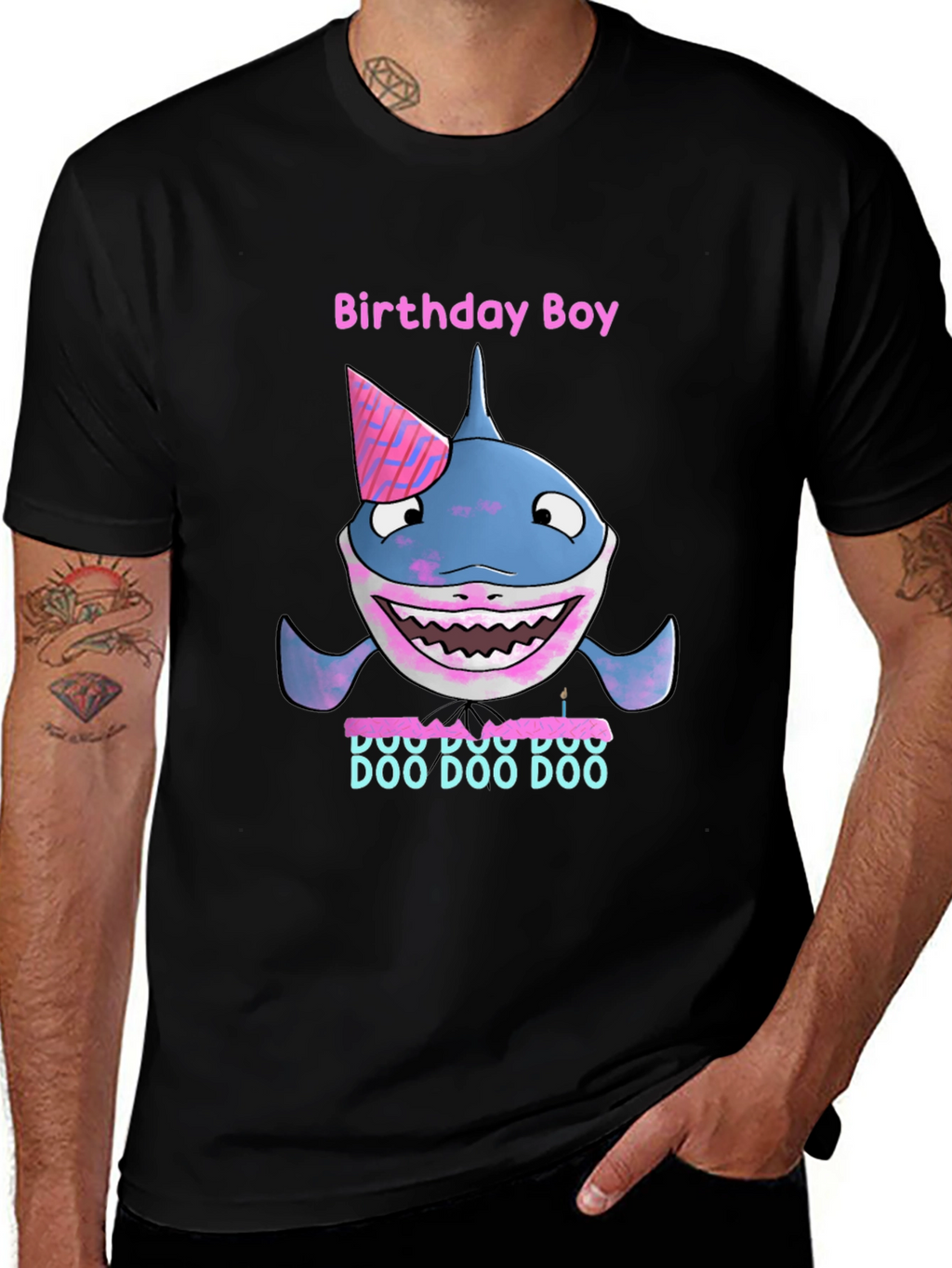 Birthday Boy Shark T-Shirt
