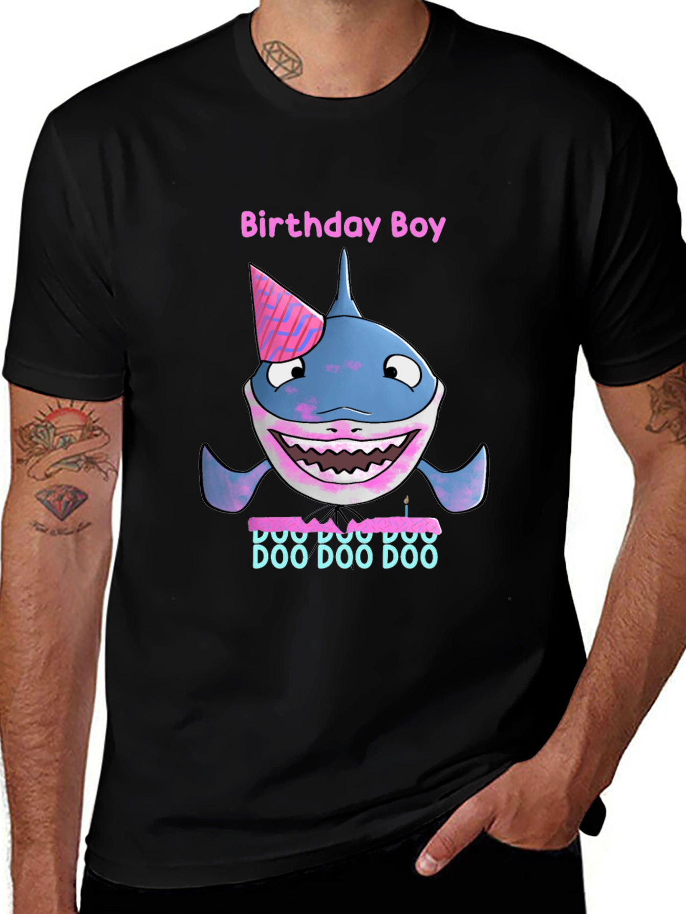 Birthday Boy Shark T-Shirt
