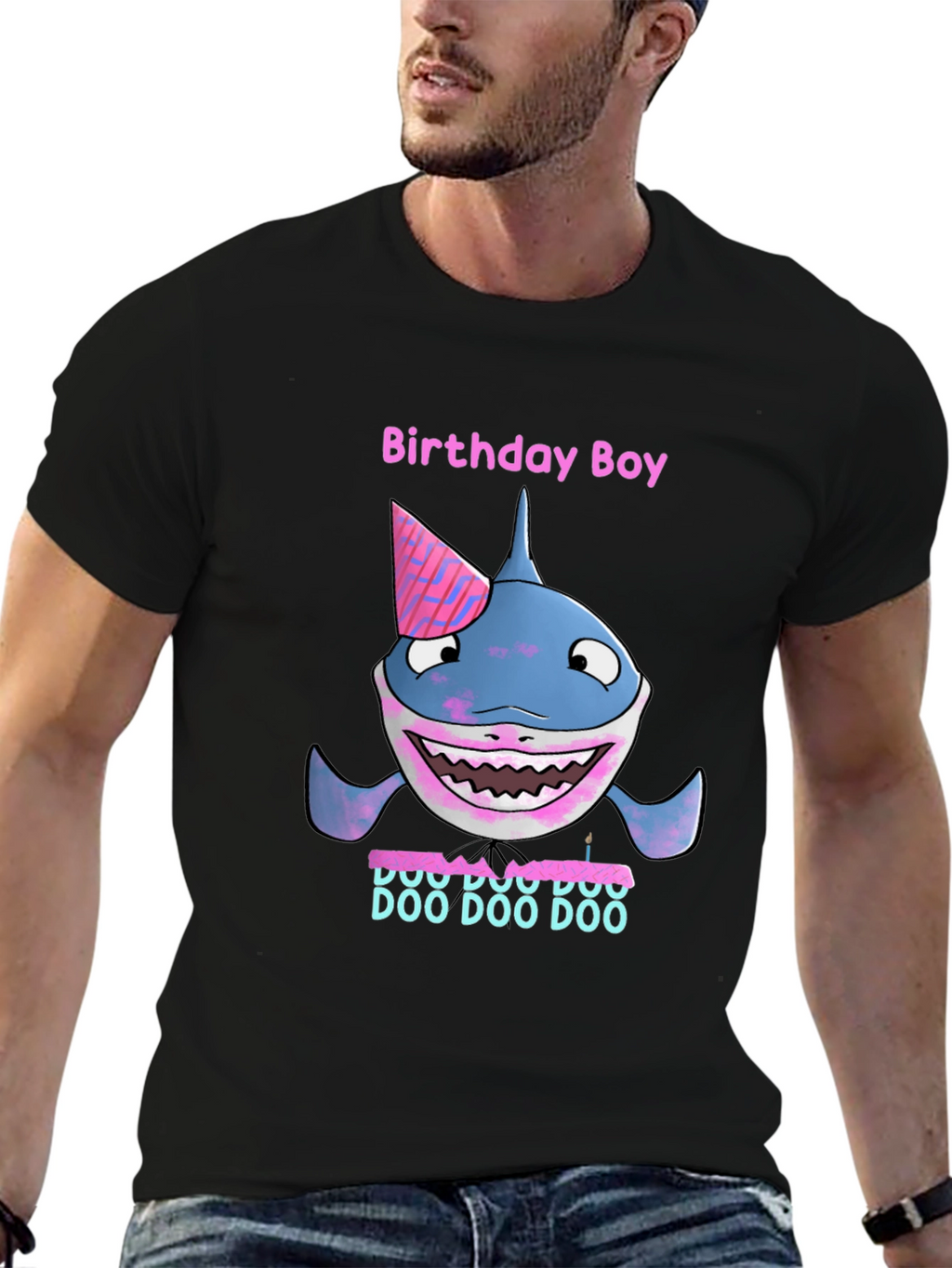 Birthday Boy Shark T-Shirt
