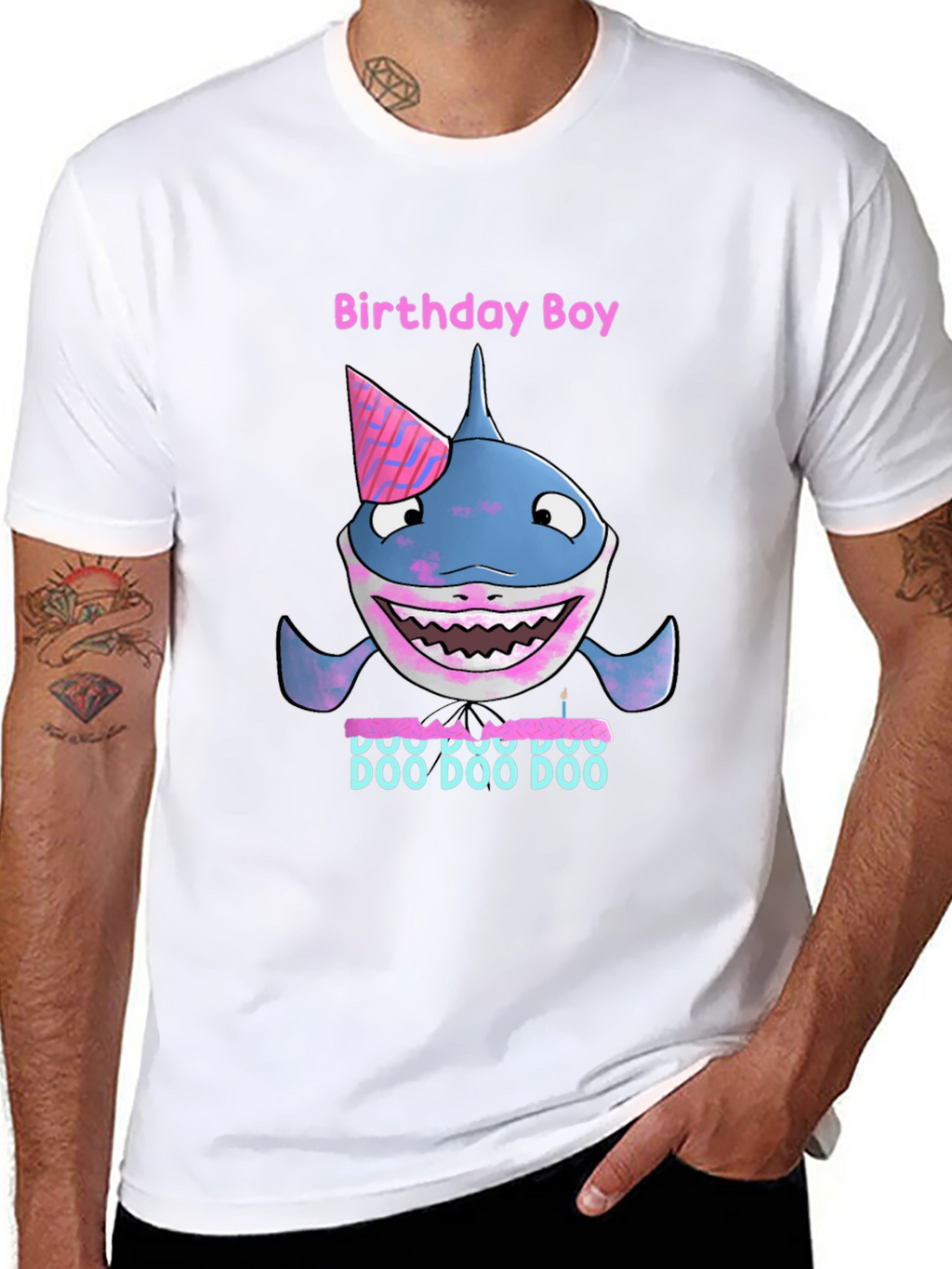 Birthday Boy Shark T-Shirt