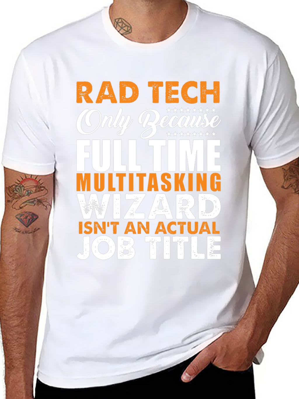 Rad Tech Funny Job Title T-Shirt