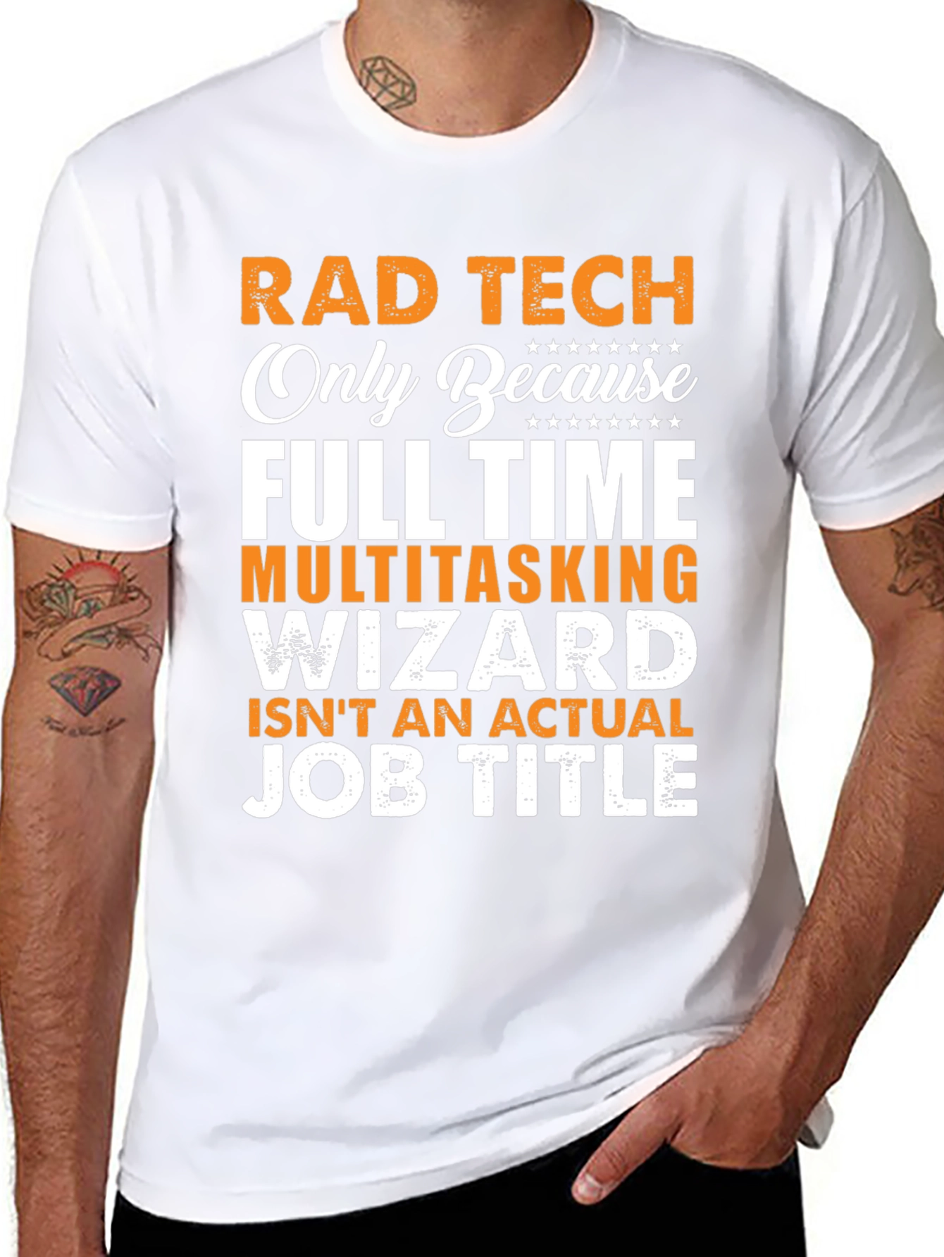 Rad Tech Funny Job Title T-Shirt