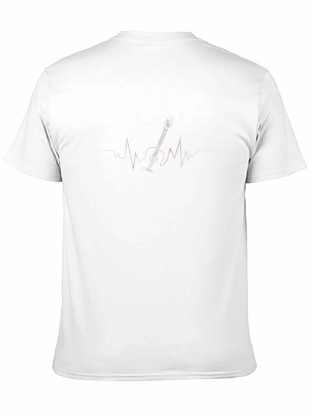 Guitar Heartbeat Graphic Tee - Music Lover T-Shirt