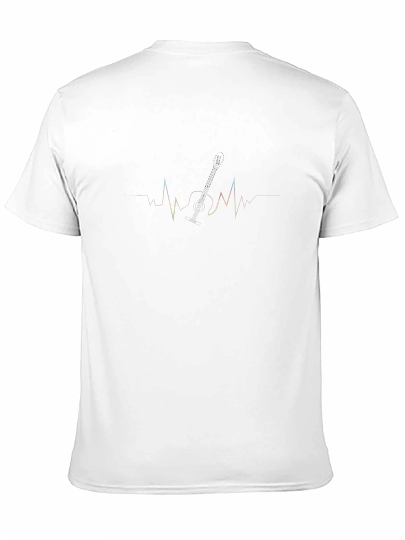 Guitar Heartbeat Graphic Tee - Music Lover T-Shirt