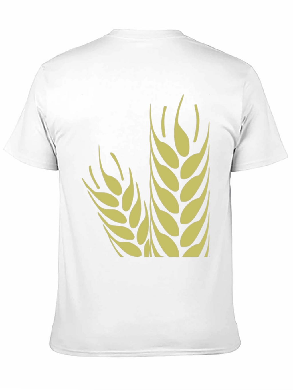 Wheat Graphic Tee - Stylish Black Cotton T-Shirt
