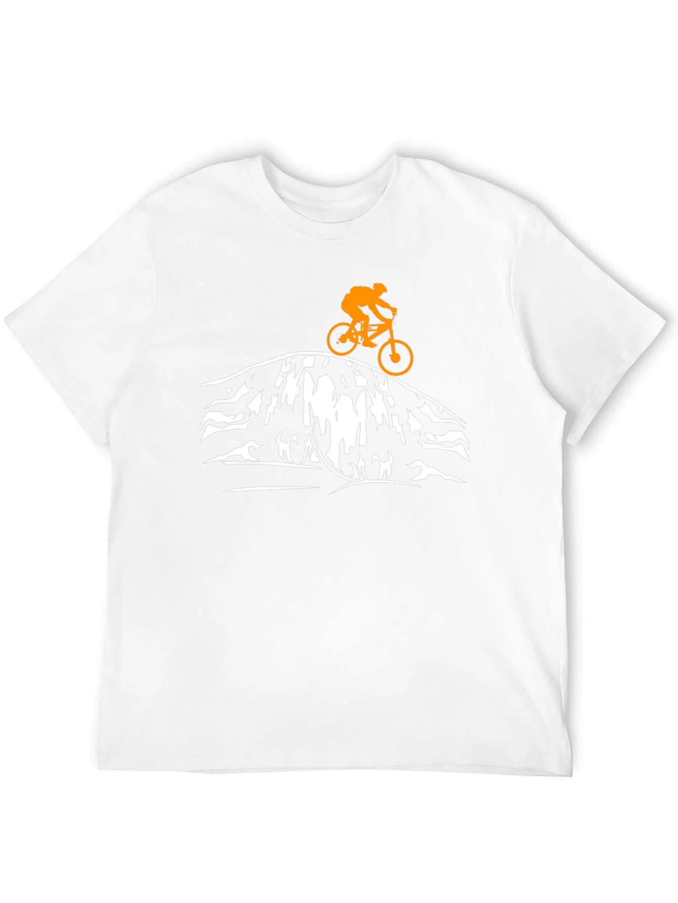 Mountain Biker T-Shirt - Adventure Awaits!