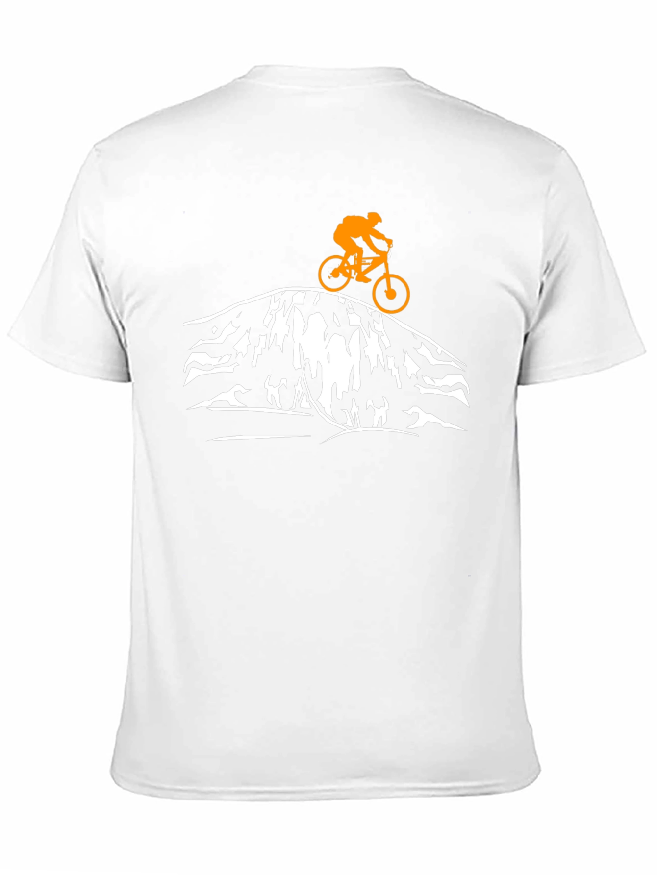 Mountain Biker T-Shirt - Adventure Awaits!