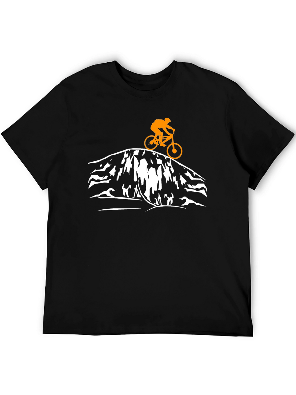 Mountain Biker T-Shirt - Adventure Awaits!