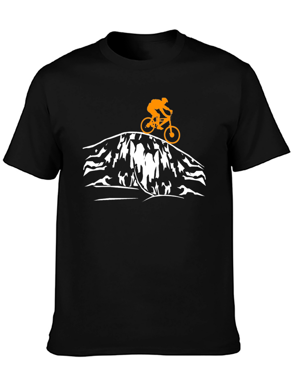 Mountain Biker T-Shirt - Adventure Awaits!