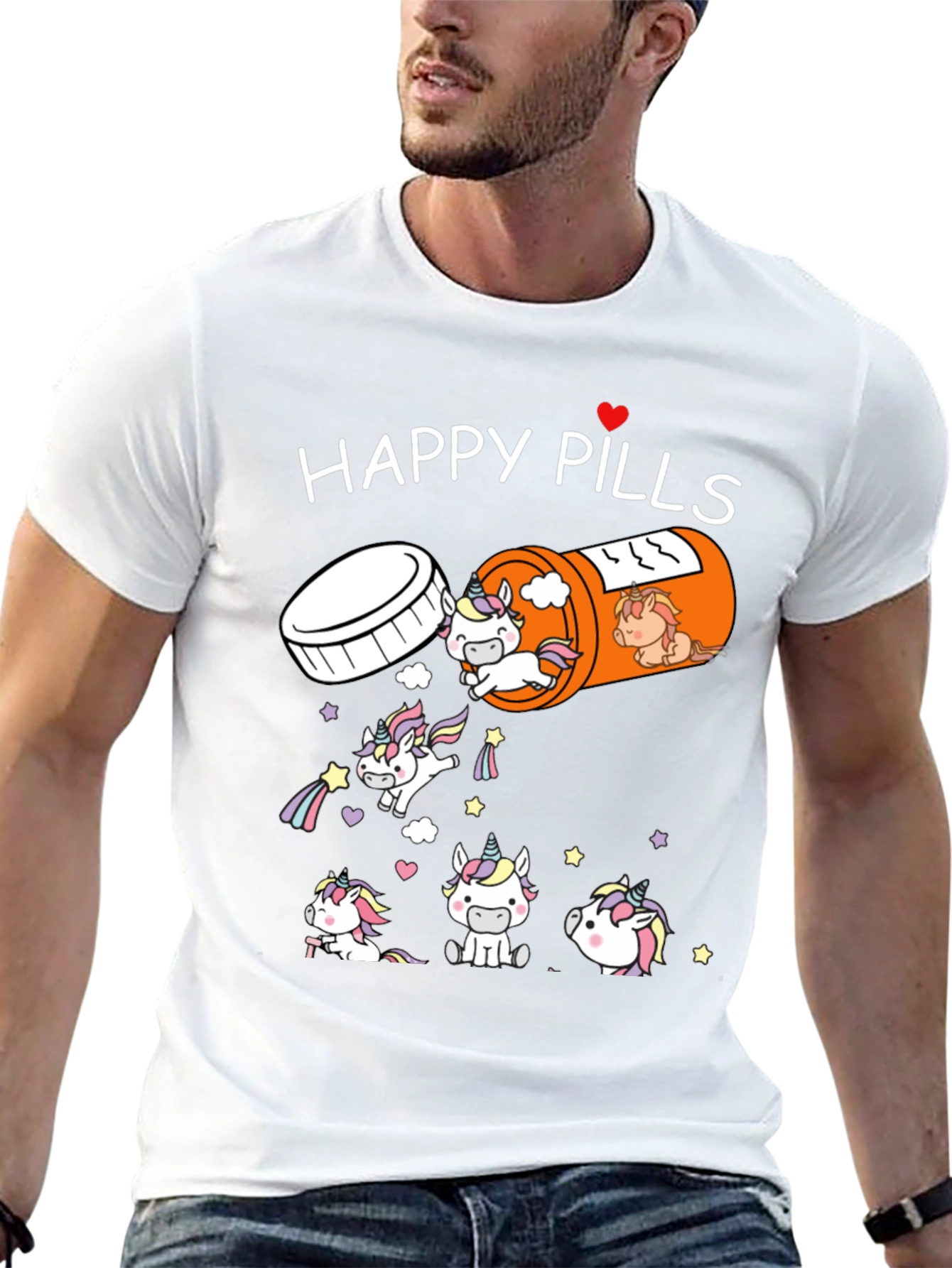 Happy Pills Unicorn T-Shirt