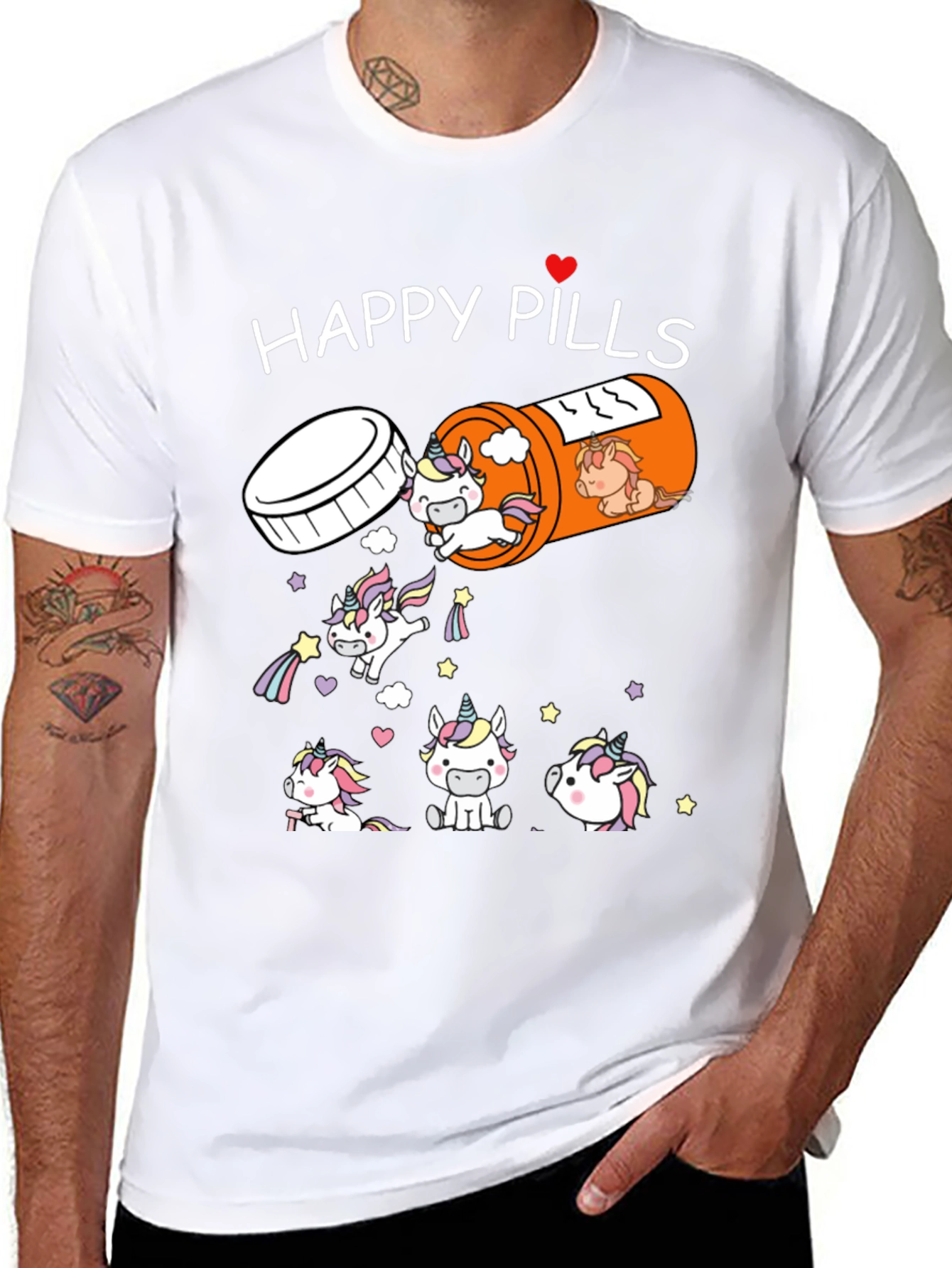Happy Pills Unicorn T-Shirt