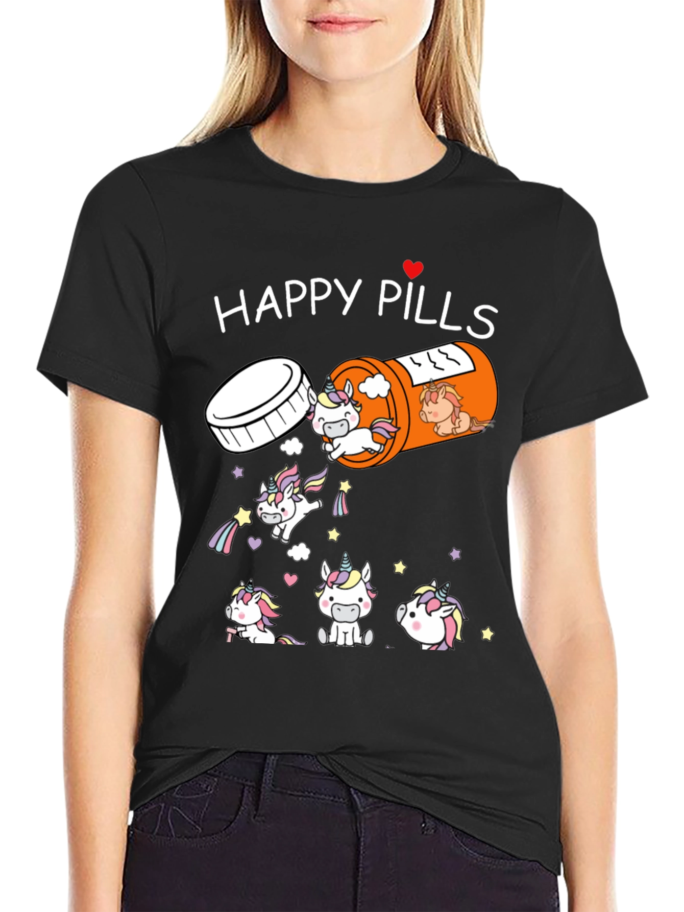 Happy Pills Unicorn T-Shirt