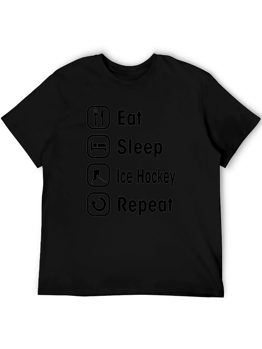 Eat Sleep Ice Hockey Repeat T-Shirt