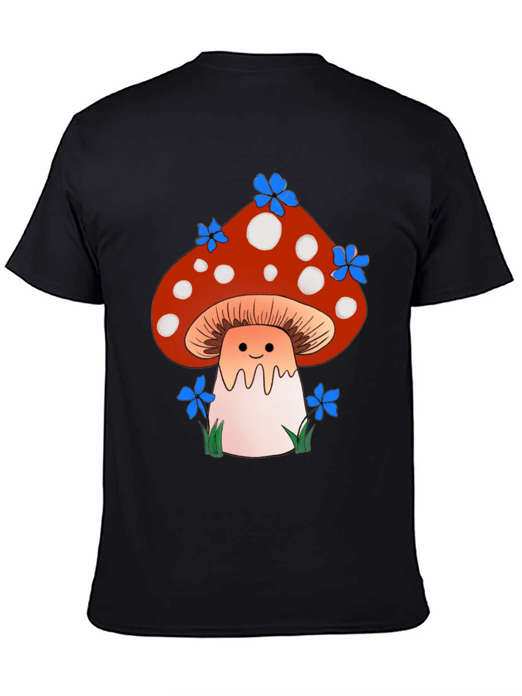 Whimsical Mushroom Graphic T-Shirt - Unisex Cotton Tee