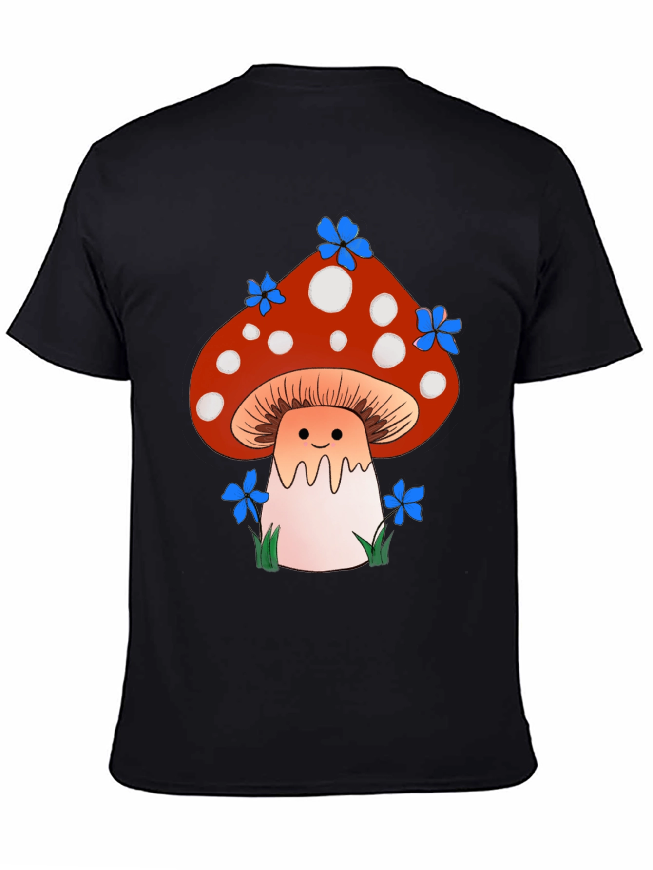 Whimsical Mushroom Graphic T-Shirt - Unisex Cotton Tee