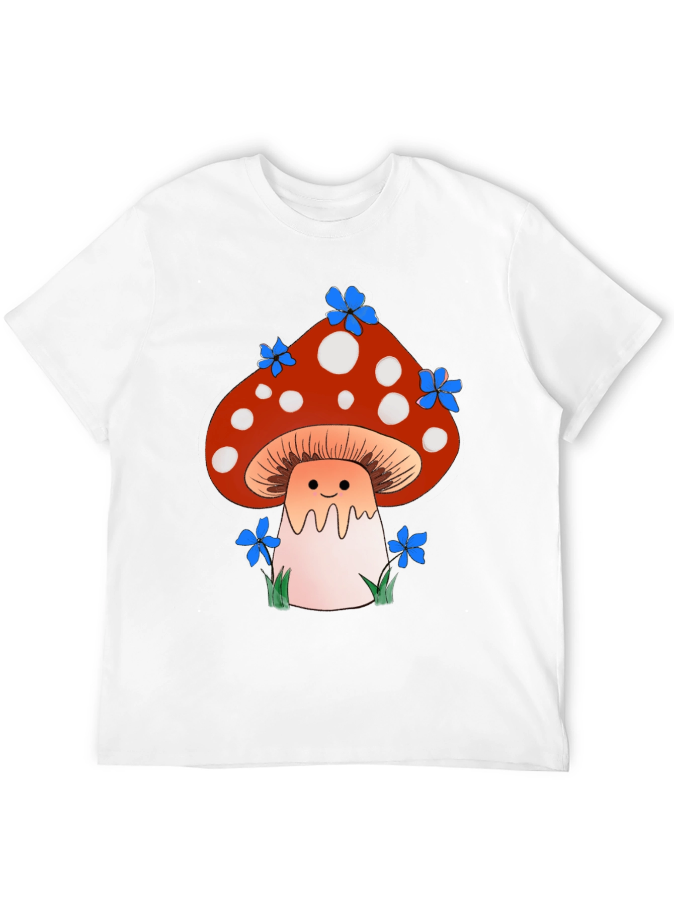 Whimsical Mushroom Graphic T-Shirt - Unisex Cotton Tee