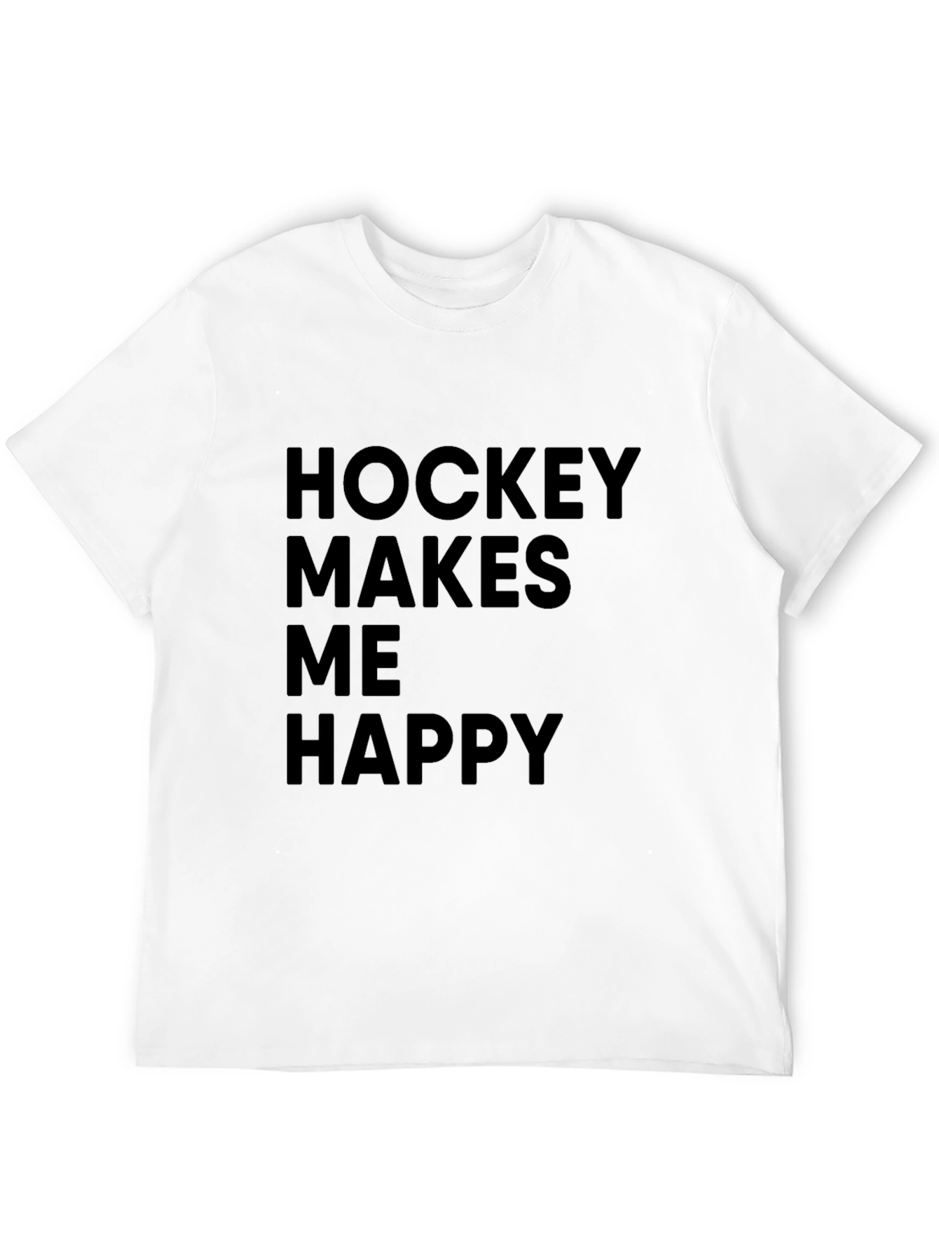 Hockey Makes Me Happy T-Shirt