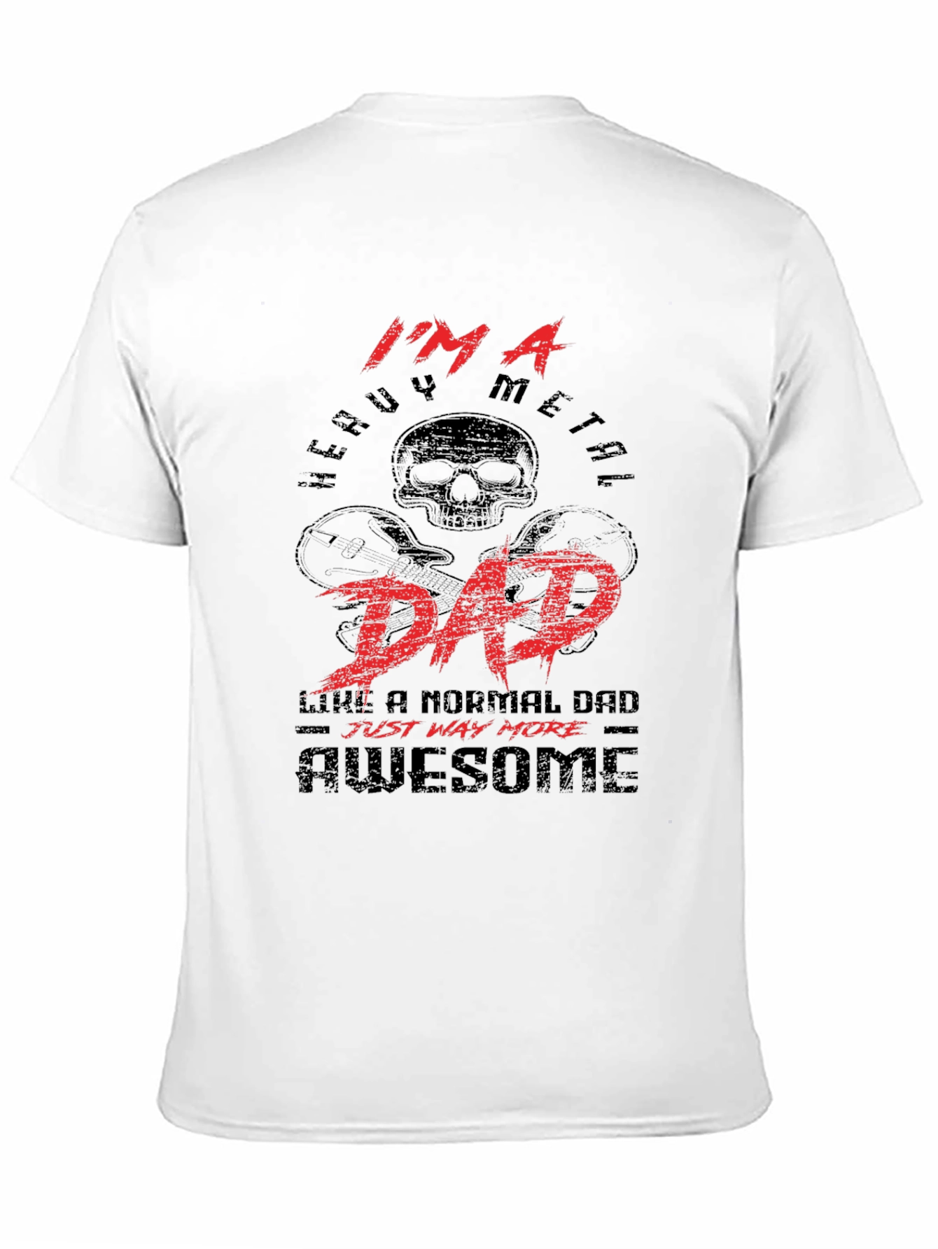 Heavy Metal Dad Graphic Tee