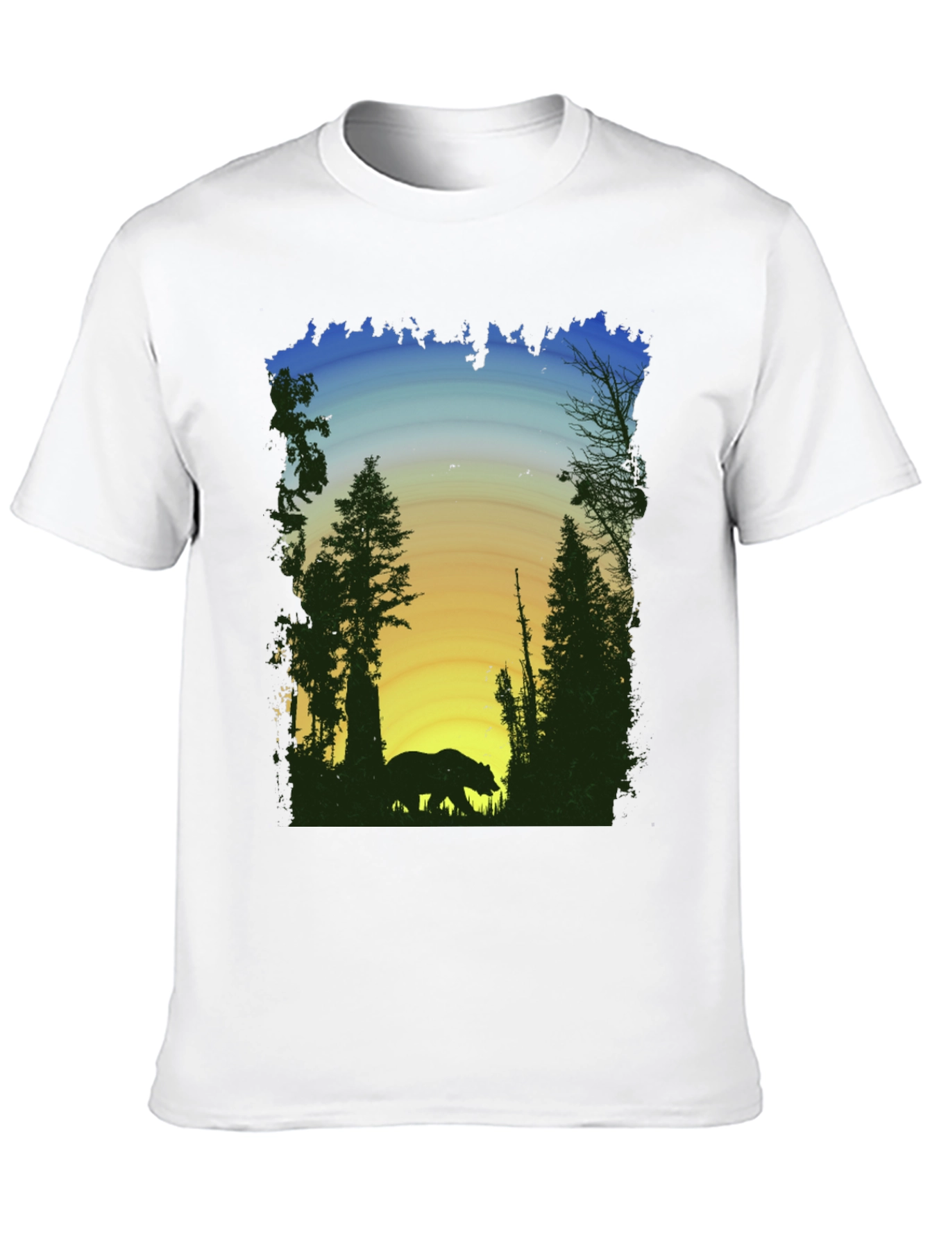 Bear Silhouette Graphic Tee