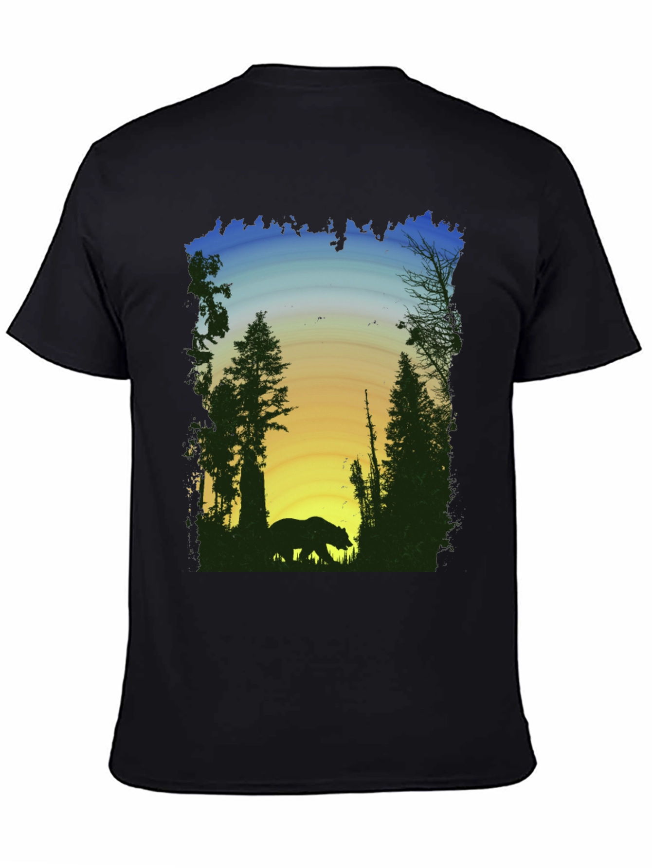 Bear Silhouette Graphic Tee