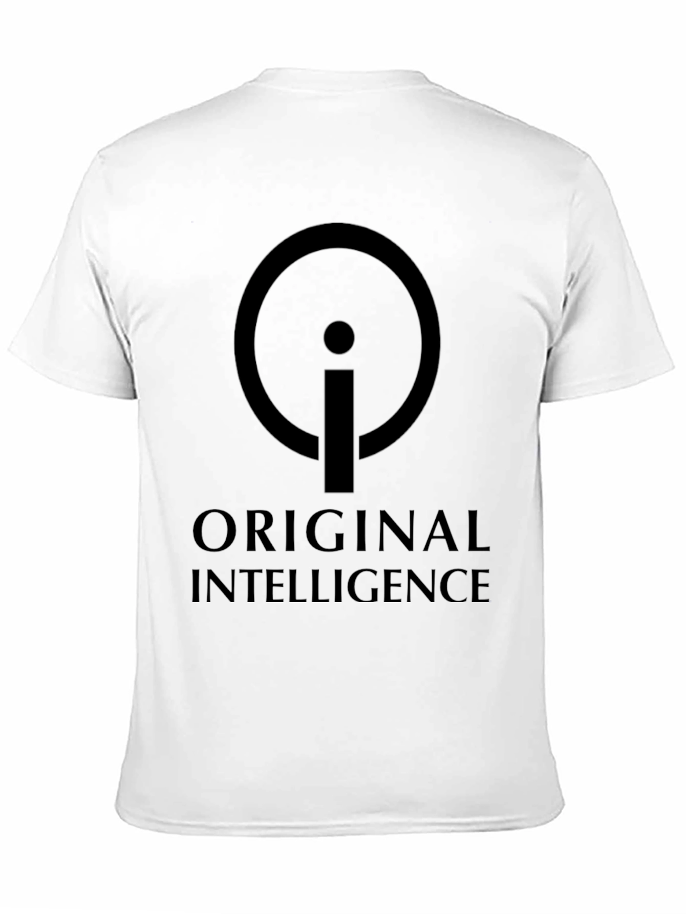 Original Intelligence T-Shirt - Black Graphic Tee