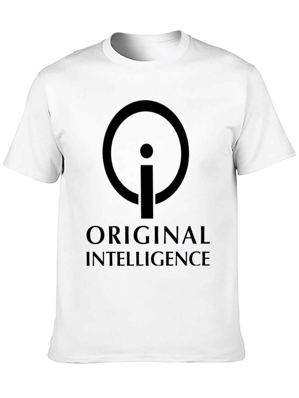 Original Intelligence T-Shirt - Black Graphic Tee