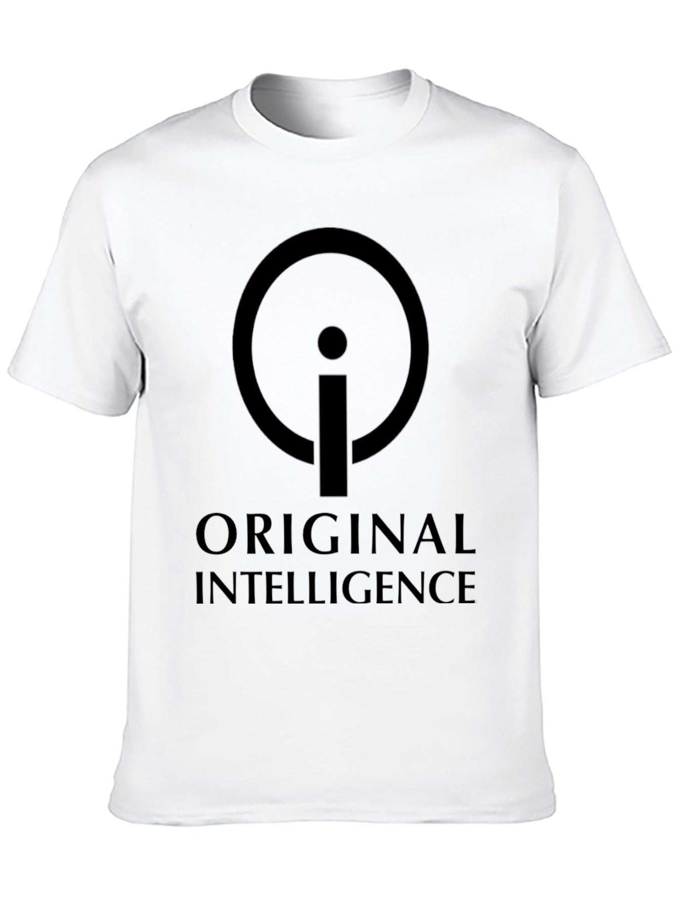 Original Intelligence T-Shirt - Black Graphic Tee