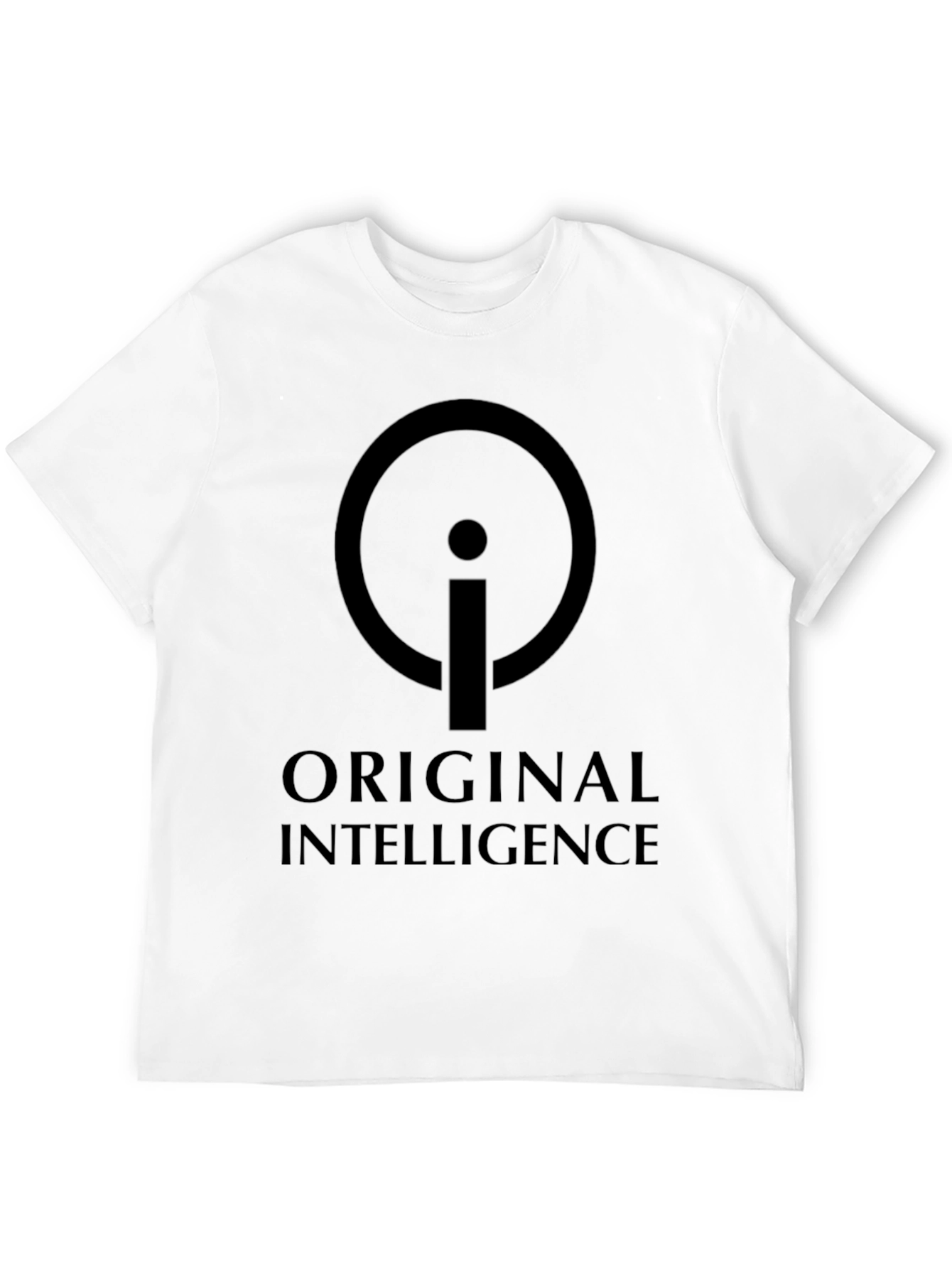 Original Intelligence T-Shirt - Black Graphic Tee