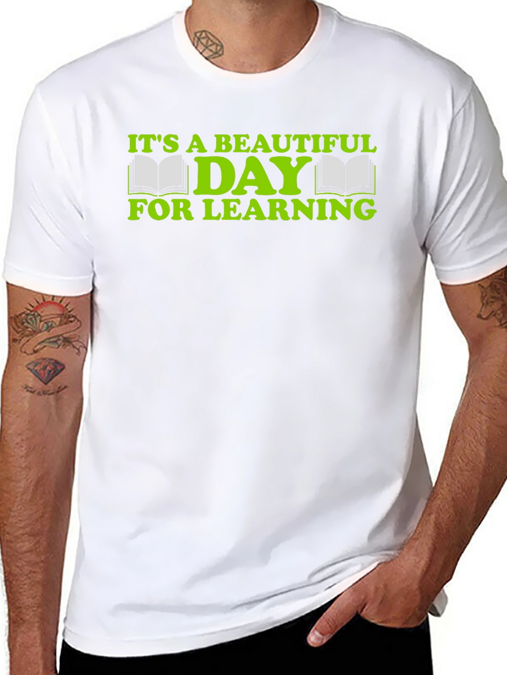 Its a Beautiful Day For Learning Graphic Tee