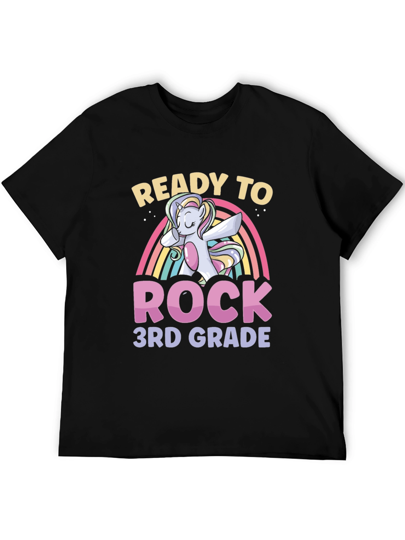 Ready to Rock 3rd Grade Unicorn T-Shirt