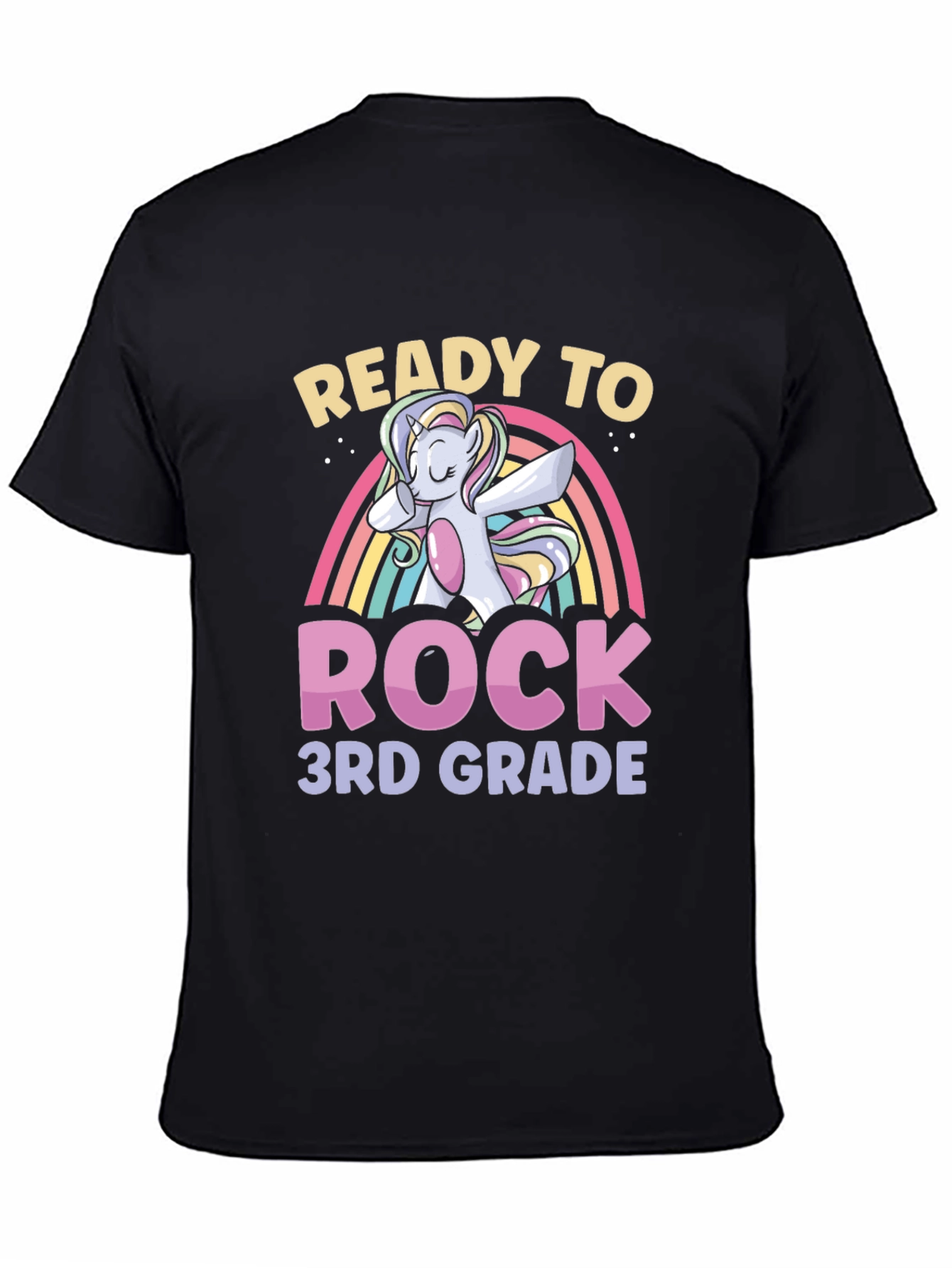 Ready to Rock 3rd Grade Unicorn T-Shirt