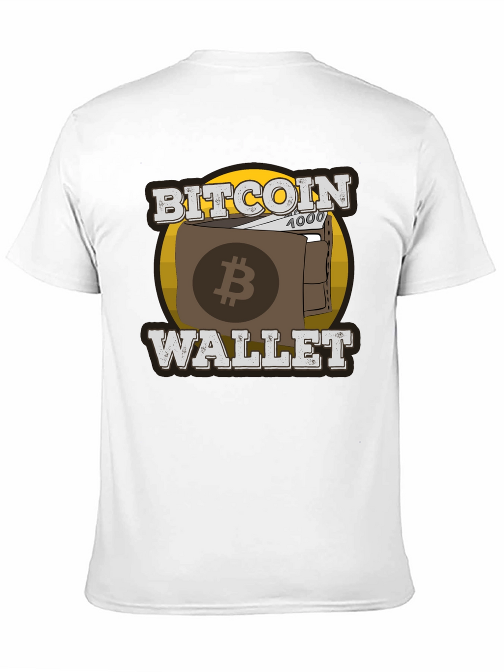 Bitcoin Wallet T-Shirt - Crypto Currency Graphic Tee
