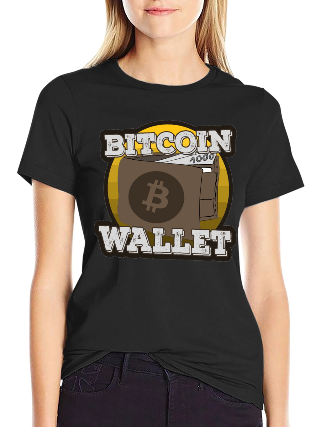 Bitcoin Wallet T-Shirt - Crypto Currency Graphic Tee