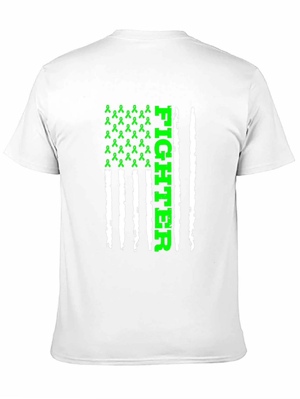 Fighter Ribbon Flag Graphic Tee