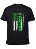 Fighter Ribbon Flag Graphic Tee
