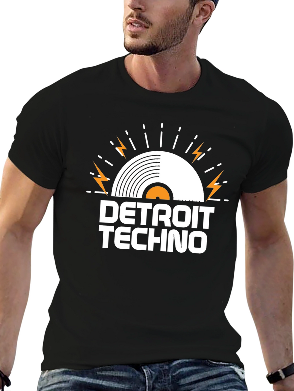 Detroit Techno Graphic Tee - Stylish Music T-Shirt